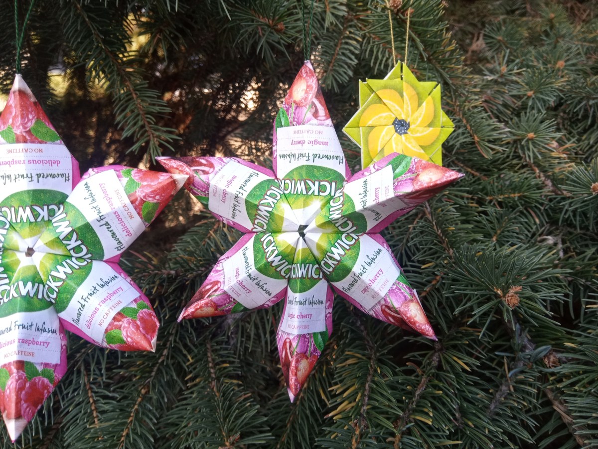 Tündöklő csillagok teás&nbsp;papírból