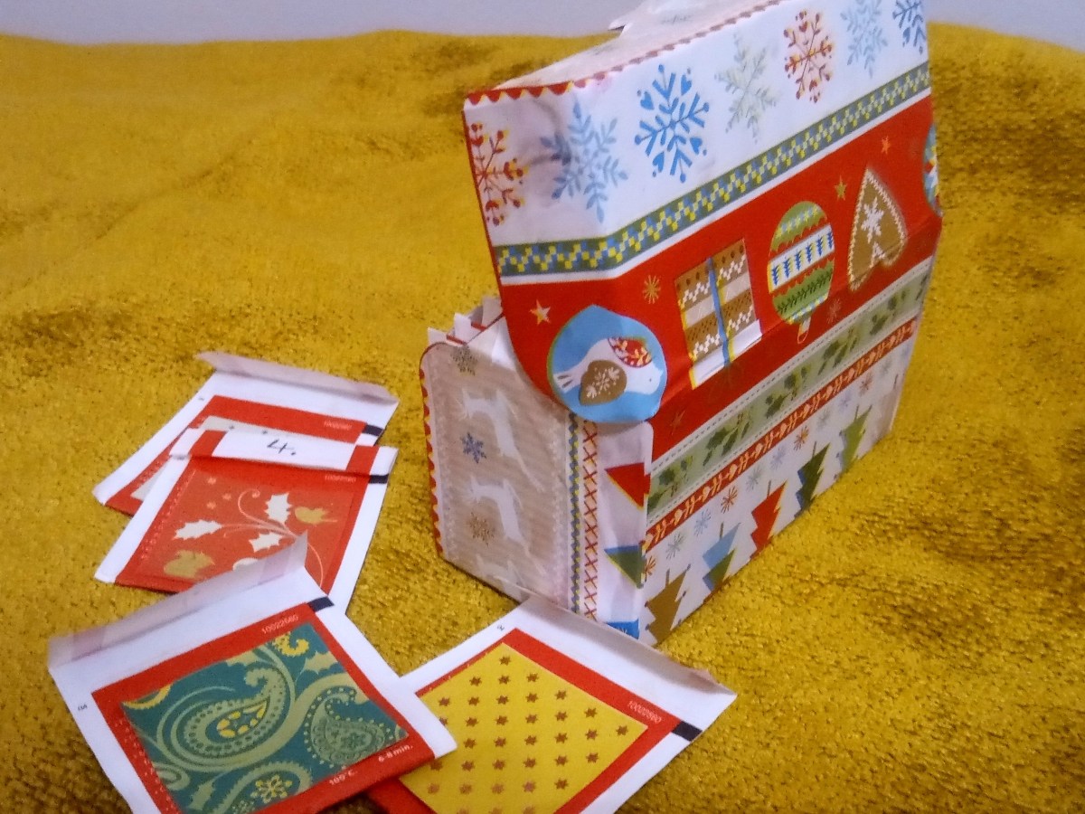 Adventi naptár teafilterekkel – 24 napos környezettudatos kihívás